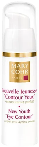 Mary Cohr Nouvelle Jeunesse Contour Yeux 15ml - Augenpflege für empfindliche Haut, spendet Elastizität und glättet Falten. Für jugendlicher aussehende Augen mit sichtbarer Ausstrahlung.