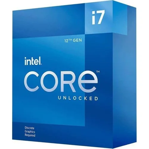 Intel CPU||Desktop|Core i7|i7-12700KF|Alder Lake|3600 MHz|Cores 12|25MB|Socket LGA1700|125 Watts|BOX| (LGA 1700, 3.60 GHz, 12 -Core) (BX8071512700KF)