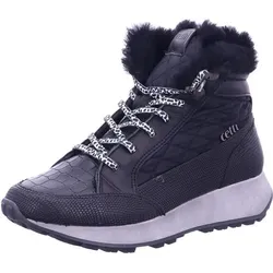 Cetti Cetti Damen C1229SRA Porto Sweet Winterboot schwarz 39 - Stilvolle Stiefelette mit Warmfutter, aus weichem Material für optimalen Tragekomfort. Perfekte Passform dank Schnürung und gepolsterter Decksohle.