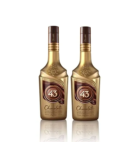 Licor 43 2er Set Chocolate 2x 0,7L (16% vol) Schokoladen Likör- [Enthält Sulfite]