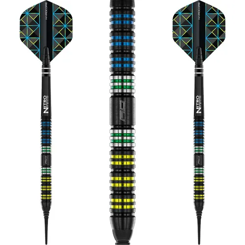 Red Dragon Soft Darts Dragonfly Black Parallel 95% Tungsten Dart Softdart NEU