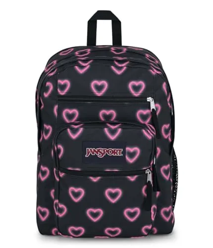 JanSport Big Student - Großer Rucksack mit 15 inch Laptopfach, ergonomische S-Kurven-Schultergurte und praktische Organizer-Tasche