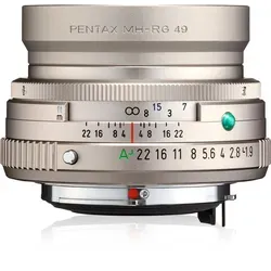 Pentax PENTAX-FA 43mmF1.8 Limited Silber - Weitwinkelobjektiv für PENTAX K-System, HD-Vergütung für natürliche Bildtiefe und brillante Aufnahmen