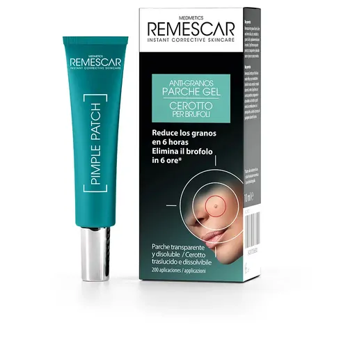 Remescar Anti-Pimple Gel Patch 10 ml - Praktische Gel-Patches zur gezielten Anwendung bei Unreinheiten. Ideal für unterwegs und einfach anzuwenden. Perfekt für die tägliche Gesichtspflege.