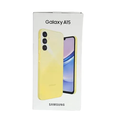 Samsung SM-A156B Galaxy A15 Dual SIM 5G 4GB RAM 128GB Yellow EU, Black...[Italienische, ungarische, polnische, rumänische, österreichische und schweizerische Versionen]