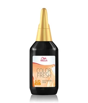 Wella Professionals Color Fresh 6/0 Dunkelblond 75ml - Professionelle Haartönung für Farbauffrischung, bietet bis zu 50% mehr Glanz, ammoniakfrei und sanft zur Haarstruktur.