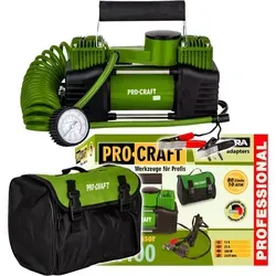 Procraft LK400 Luftkompressor 10 bar mit 12V Anschluss und Tasche