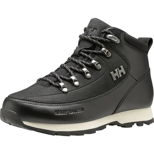 Helly Hansen W The Forester Premium Stiefel - Wanderschuhe aus wasserdichtem Premium-Leder, ideal für kalte Wintertage. Nachhaltig produziert mit recycelten Materialien und innovativen Technologien für besten Komfort und Griffigkeit.