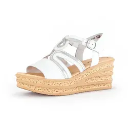 Gabor Damen Keilsandalen in silber von Gabor