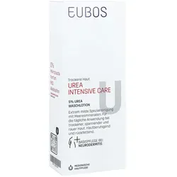 Eubos Dry Skin Urea 5% Flüssigseife - Ganzkörperpflege mit 5% Urea für intensive Feuchtigkeit, reinigt sanft und hinterlässt die Haut samtweich und duftend – ein Muss für trockene Haut!