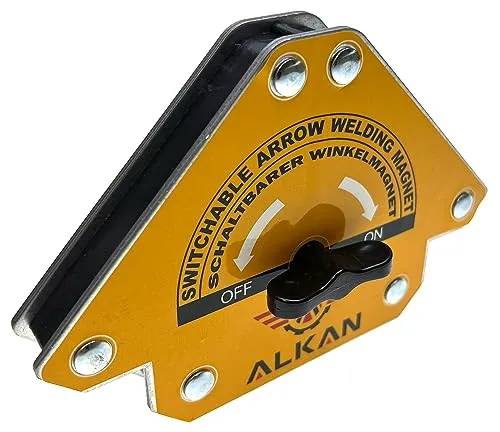 Schaltbarer Schweisser Winkelmagnet Magnetwinkel STARK 45 90 135° Schweißhelfer