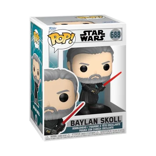 Funko Pop! Vinyl: Star Wars Ahsoka - Baylan Skoll - Vinyl-Sammelfigur - Geschenkidee - Offizielle Handelswaren - Spielzeug Für Kinder und Erwachsene - TV Fans - Modellfigur Für Sammler und Display