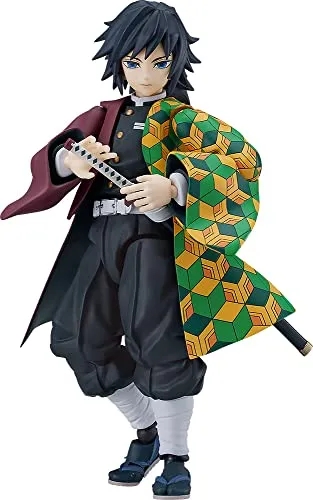 Demon Slayer: Kimetsu no Yaiba Figma Actionfigur Giyu Tomioka 15 cm - Actionfigur aus dem beliebten Anime