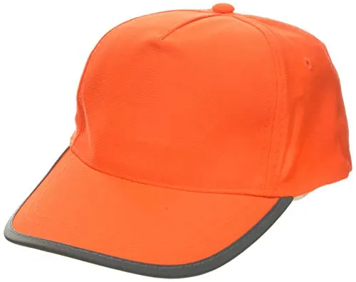 Korntex KXCAPO58 Basic Cap, High-Viz Orange, One size