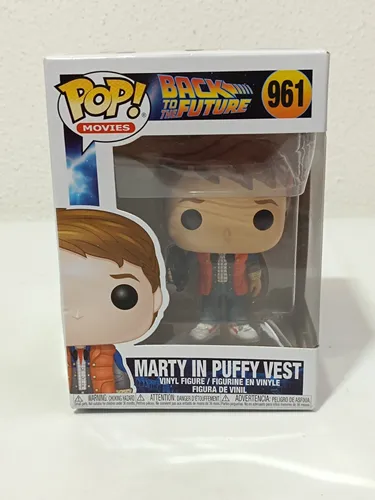 Funko Pop! Movies: Back to the Future - Marty McFly in Puffy Vest - Vinyl-Sammel