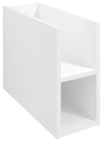Sapho Seitenschrank LOREA 20x44x51,2cm, Weiß matt - Praktisches und elegantes Schrankbodenregal aus MDF, ideal für die Aufbewahrung. Mit seinem modernen Design und der kompakten Größe passt es perfekt in jedes Büro.