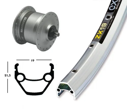 Exal SSP 36L Vorderrad 28