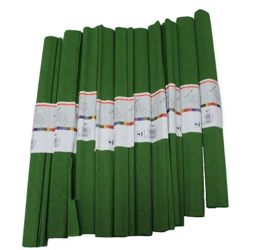 Staufen 617159 - Krepppapier 10 Rollen 50 x 250 cm kaktus