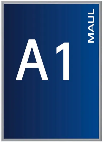 MAUL Stehsammler Klapprahmen standard A1 87,2x63,0x1,2 cm Aluminium (5 Stück)