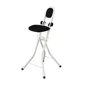 Russka Stehhilfe zusammenklappbar – Höhenverstellbarer Bügelstuhl