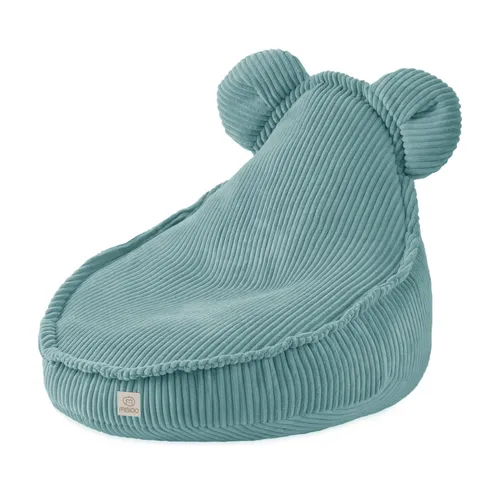 Sitzsack Kinder Bean Bag Für Kinderzimmer Blau Cord Waschbares Misioo 68x45