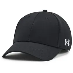 Under Armour Herren Kappe Team Blitzing 1376702 Black XL/XXL - Baseball Cap aus 100% Polyester, atmungsaktiv mit HeatGear-Technologie, ideal für Sport und Freizeit.