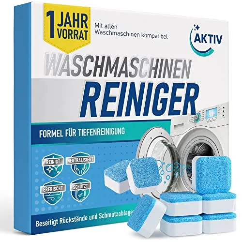 Aktiv 24x Waschmaschinenreiniger Tabs