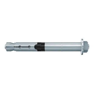 fischer Hochleistungsanker FH II 10/50 B - 50 Stück - Hülsenanker mit internationaler Zulassung für maximale Sicherheit, ideal für Erdbebengebiete. Hohe Quertragfähigkeit und einfache Montage dank optimierter Geometrie.