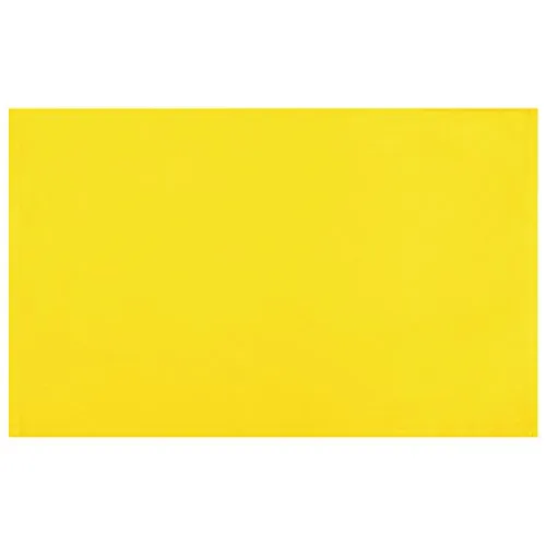 Bestlivings 1 Stück Tischsets Platzset Tischuntersetzer Platzdeckchen Tischdeko Tischmatte Essensunterlage Maße 30x45 cm, Farbe: gelb - Sonnengelb