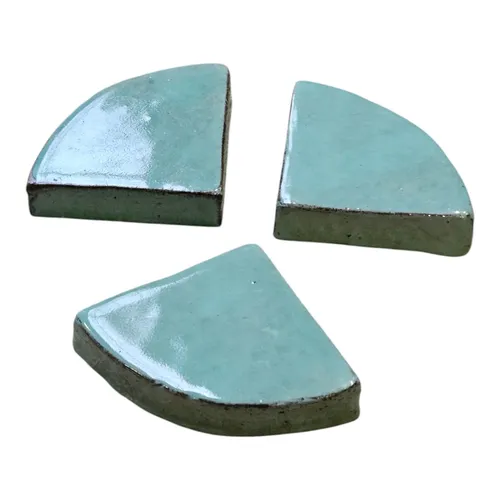 Keramik Füße für Blumentopf 20x - Celadon Grün - Hochwertige Keramikfüße für Blumentöpfe, ideal zur Vermeidung von Staunässe. Perfekt für Innen- und Außenbereich, geeignet für verschiedene Pflanzenarten.