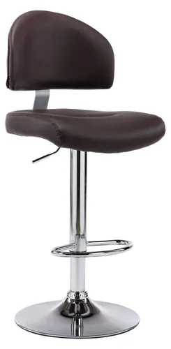 vidaXL Barhocker Braun Kunstleder