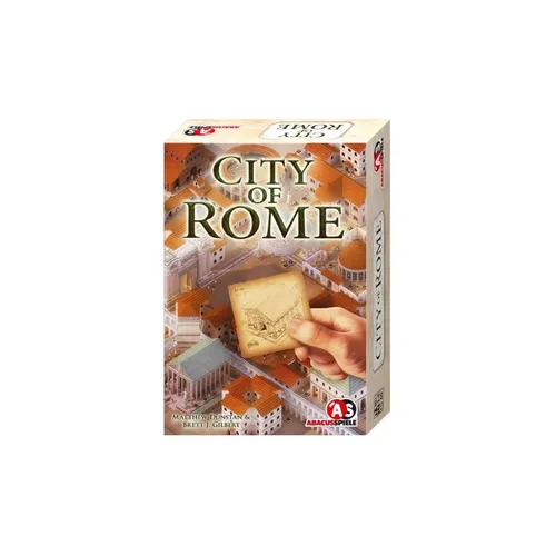 ABACUSSPIELE 04183 - City of ROME, Strategiespiel für die ganze Familie - Gesellschaftsspiel mit langlebigem, hochwertigem Material und flexibler Gestaltung für spannende Spielabende mit der Familie.