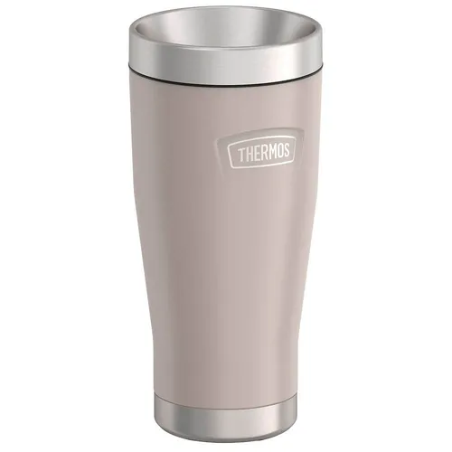 THERMOS Isolierbecher ICON Mug sandstone 0,47 l - für perfekten Genuss - Thermobehälter mit doppelter Edelstahlwand für optimale Temperaturhaltung. BPA-frei, leicht zu reinigen und ideal für unterwegs – genießen Sie Ihre Getränke ohne unerwünschte Aromen!