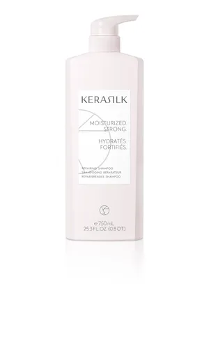 Kerasilk Reparierendes Shampoo 750 ml - Veganes Shampoo für trockenes, geschädigtes Haar - mit biomimetischer Seide und Hyaloveil® für intensive Feuchtigkeit und Regeneration. Ideal für gesund aussehendes, weiches Haar.