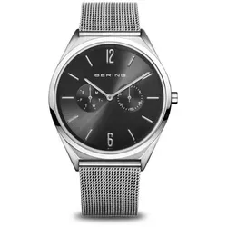 BERING Ultra Slim Unisex Uhr mit Saphirglas 17140-002 - Armbanduhren für Damen, extrem flach und elegant mit kratzfestem Saphirglas, ideal für stilbewusste Träger.