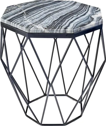 Couchtisch 50cm Marmor Design Tisch Modern Wohnzimmer JETZT KAUFEN