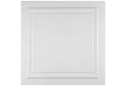 Hexim Wanddekoobjekt NR.24 – 50x50cm XPS Deckenplatten - Deko-Objekte: Stylische und feuchtraumgeeignete Deckenpaneele aus leichtem XPS, ideal für kreative DIY-Projekte. Schall- und wärmedämmend, kaschiert Risse und Unebenheiten.