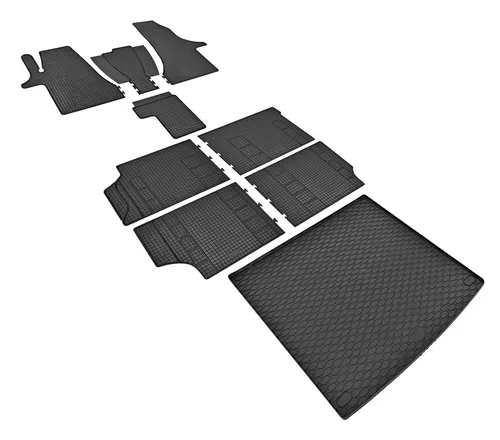 Fußmatten und Matte passend für T6.1 Multivan 2 Sitze 2019-2022 | L2 + TUNEL