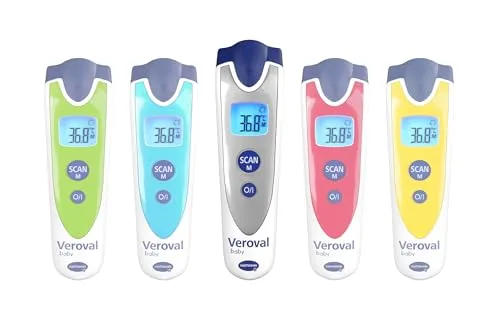 Veroval Baby Infrarot-Thermometer Silber von VEROVAL