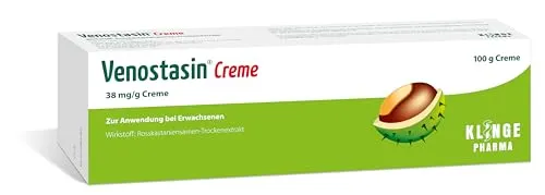 Venostasin Creme – Zur Anwendung bei schweren, geschwollenen Beinen und zur Pflege bei müden Beinen, 100 g