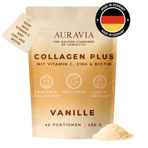 Auravia® Collagen Plus Vanille 450g
