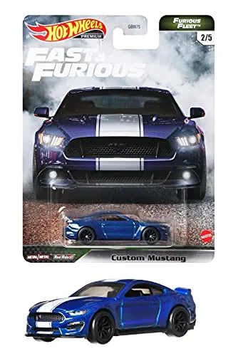 Hot Wheels GRK56 Furious Fleet Custom Mustang 2/5
