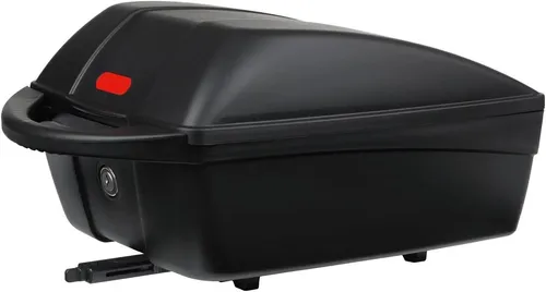 Polisport Top Case MIK + MIK-HD Fahrradkoffer - Transportkoffer für Radsport, abschließbar mit Schlüssel und müheloser Klick-Installation, wasserdicht und leicht mit 11 Litern Kapazität, ideal für sicheres Transportieren von Equipment.