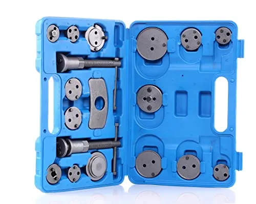 ENERGY Dreh- / Rückstellwerkzeugsatz NE00082 für Bremssättel - 18-teiliges Set im praktischen Kunststoffkoffer, ideal für die Wartung von Bremssätteln und schnelle Rückstellung der Kolben.