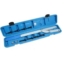 CCLIFE Montagewerkzeug Nockenwellenrad Gegenhalter 520mm, 11-tlg Set - Spezialwerkzeuge für universellen Einsatz, ideal zum Lösen und Festziehen von Antriebsrädern und Nockenwellenrädern in fast allen Fahrzeugen.