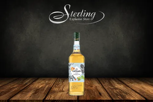 GIFFARD Haselnuss Sirup, 1.000ml zum Mixen von Cocktails und Kaffeespezialitäten