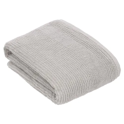 Vossen Tomorrow Badetuch 100 x 150 cm Stone in grau von Vossen
