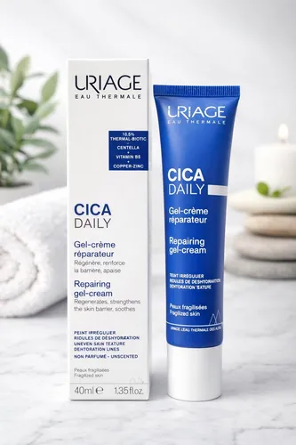 Uriage BARIÉDERM CICA DAILY Gel-Creme 40 ml – beruhigend für gestresste Haut
