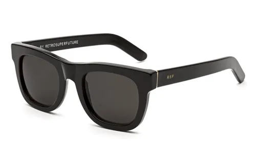 Retrosuperfuture Ciccio Schwarze Sonnenbrille Unisex