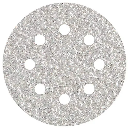 wolfcraft 5 Haft-Schleifscheiben für Exzenterschleifer Ø 125 mm I 1151000 I Körnung 60 I Optimale Leistung für Farbe, Lack & Spachtel, hohe Standzeit, universell einsetzbar